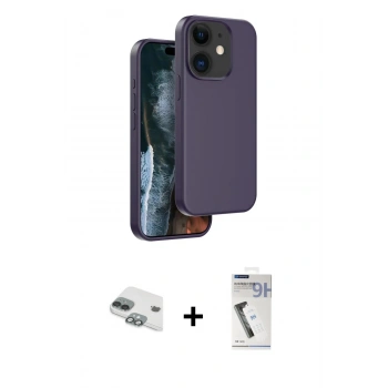MARSİLYAN™- iPhone 11 Kılıf Kıvılcım Çizgi Serisi - Şeffaf Uv Polymer Nano Ekran Koruyucu + Pers Alüminyum Kamera Lens - YL