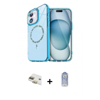MARSİLYAN™- iPhone 11 Kılıf Kıvılcım Form Prime - Siyah Joko Magic 5D Cam + Pers Alüminyum Kamera Lens - GD