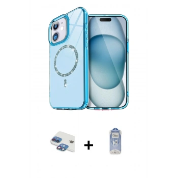MARSİLYAN™- iPhone 11 Kılıf Kıvılcım Form Prime - Siyah Joko Magic 5D Cam + Pers Alüminyum Kamera Lens - GI