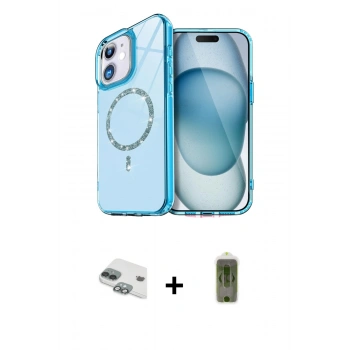 MARSİLYAN™- iPhone 11 Kılıf Kıvılcım Form Prime - Siyah Joko Magic 5D Hayalet Cam + Pers Alüminyum Kamera Lens - YL
