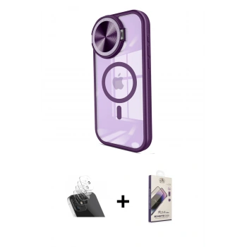 MARSİLYAN™- iPhone 11 Kılıf Kıvılcım Modern Koleksiyonu - Siyah Bilvis 3D Mat Cam Ekran Koruyucu + Kamera Lens Koruma Cam - SF