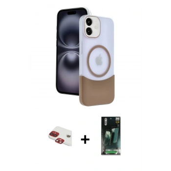 MARSİLYAN™- iPhone 11 Kılıf Kozmos Form Özel Seri - Siyah 360 Mat Full Body Arka Koruyucu + Pers Alüminyum Kamera Lens - KI
