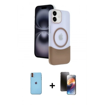 MARSİLYAN™- iPhone 11 Kılıf Kozmos Form Özel Seri - Siyah 3D Antistatik Mat Seramik Nano Ekran Koruyucu + Neon Fosforlu Kamera Lens - TU