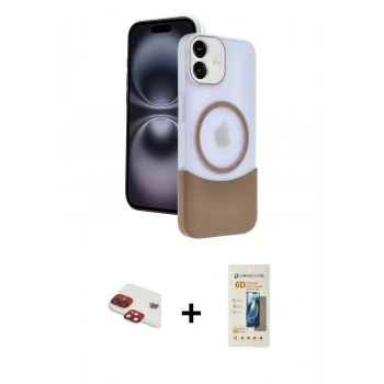 MARSİLYAN™- iPhone 11 Kılıf Kozmos Form Özel Seri - Siyah 6D Mat Seramik Hayalet Nano Ekran Koruyucu + Pers Alüminyum Kamera Lens - KI