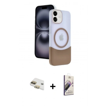 MARSİLYAN™- iPhone 11 Kılıf Kozmos Form Özel Seri - Siyah Bilvis 3D Mat Cam Ekran Koruyucu + Pers Alüminyum Kamera Lens - GD