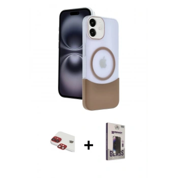 MARSİLYAN™- iPhone 11 Kılıf Kozmos Form Özel Seri - Siyah Bilvis Hayalet Cam Ekran Koruyucu + Pers Alüminyum Kamera Lens - KI