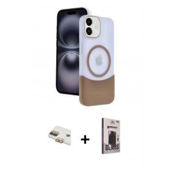 MARSİLYAN™- iPhone 11 Kılıf Kozmos Form Özel Seri - Siyah Bilvis Hayalet Cam Ekran Koruyucu + Pers Alüminyum Kamera Lens - GD