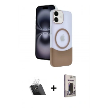 MARSİLYAN™- iPhone 11 Kılıf Kozmos Form Özel Seri - Siyah Bilvis Hayalet Cam Ekran Koruyucu + Kamera Lens Koruma Cam - SF