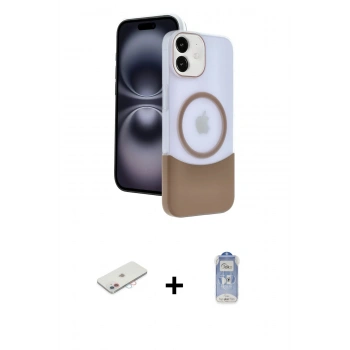 MARSİLYAN™- iPhone 11 Kılıf Kozmos Form Özel Seri - Siyah Joko Magic 5D Cam + Renkli Kamera Lens Koruma Cam - PE