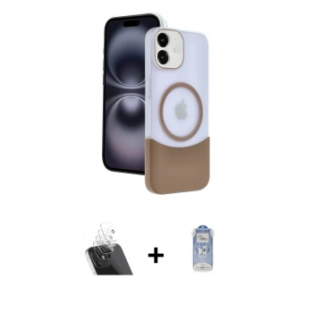 MARSİLYAN™- iPhone 11 Kılıf Kozmos Form Özel Seri - Siyah Joko Magic 5D Cam + Kamera Lens Koruma Cam - SF