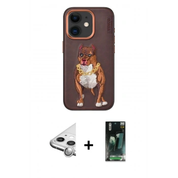 MARSİLYAN™- iPhone 11 Kılıf Nova Form Koleksiyonu - Şeffaf 360 Full Body Arka Koruyucu + Raze Metal Kamera Lens - GS