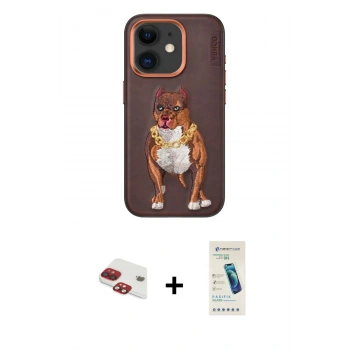 MARSİLYAN™- iPhone 11 Kılıf Nova Form Koleksiyonu - Şeffaf Pasifik Cam Ekran Koruyucu + Pers Alüminyum Kamera Lens - KI