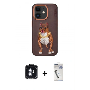 MARSİLYAN™- iPhone 11 Kılıf Nova Form Koleksiyonu - Şeffaf Uv Polymer Nano Ekran Koruyucu + PVD Metal Kamera Lens - MI