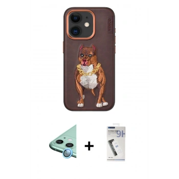 MARSİLYAN™- iPhone 11 Kılıf Nova Form Koleksiyonu - Şeffaf Uv Polymer Nano Ekran Koruyucu + Raze Metal Kamera Lens - MI