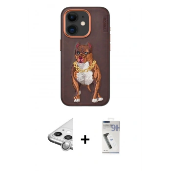 MARSİLYAN™- iPhone 11 Kılıf Nova Form Koleksiyonu - Şeffaf Uv Polymer Nano Ekran Koruyucu + Raze Metal Kamera Lens - GS