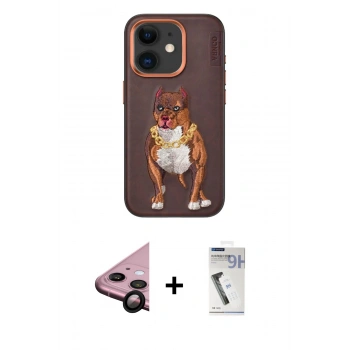 MARSİLYAN™- iPhone 11 Kılıf Nova Form Koleksiyonu - Şeffaf Uv Polymer Nano Ekran Koruyucu + Raze Metal Kamera Lens - SH