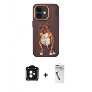 MARSİLYAN™- iPhone 11 Kılıf Nova Form Koleksiyonu - Şeffaf Uv Polymer Nano Ekran Koruyucu + PVD Metal Kamera Lens - YL