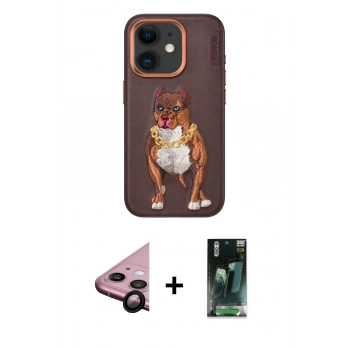 MARSİLYAN™- iPhone 11 Kılıf Nova Form Koleksiyonu - Siyah 360 Mat Full Body Arka Koruyucu + Raze Metal Kamera Lens - SH