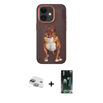 MARSİLYAN™- iPhone 11 Kılıf Nova Form Koleksiyonu - Siyah 360 Mat Full Body Arka Koruyucu + Pers Alüminyum Kamera Lens - YL