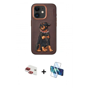 MARSİLYAN™- iPhone 11 Kılıf Nova Form Koleksiyonu - Siyah 3D Antistatik Seramik Nano Ekran Koruyucu + Pers Alüminyum Kamera Lens - KI