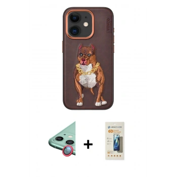MARSİLYAN™- iPhone 11 Kılıf Nova Form Koleksiyonu - Siyah 6D Mat Seramik Hayalet Nano Ekran Koruyucu + Raze Metal Kamera Lens - KI