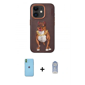 MARSİLYAN™- iPhone 11 Kılıf Nova Form Koleksiyonu - Siyah Joko Magic 5D Cam + Neon Fosforlu Kamera Lens - YL