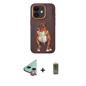 MARSİLYAN™- iPhone 11 Kılıf Nova Form Koleksiyonu - Siyah Joko Magic 5D Hayalet Cam + Raze Metal Kamera Lens - KI