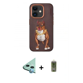 MARSİLYAN™- iPhone 11 Kılıf Nova Form Koleksiyonu - Siyah Joko Magic 5D Hayalet Cam + Raze Metal Kamera Lens - MI