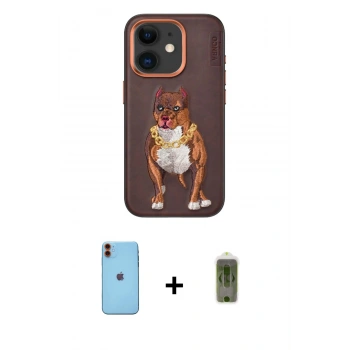 MARSİLYAN™- iPhone 11 Kılıf Nova Form Koleksiyonu - Siyah Joko Magic 5D Hayalet Cam + Neon Fosforlu Kamera Lens - TU