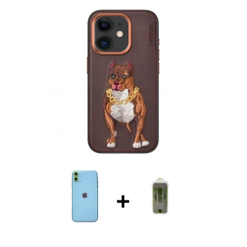 MARSİLYAN™- iPhone 11 Kılıf Nova Form Koleksiyonu - Siyah Joko Magic 5D Hayalet Cam + Neon Fosforlu Kamera Lens - YL