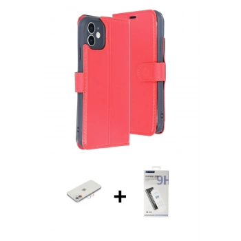 MARSİLYAN™- iPhone 11 Kılıf Siluet Işık Serisi - Şeffaf Uv Polymer Nano Ekran Koruyucu + Renkli Kamera Lens Koruma Cam - PE