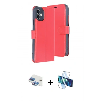 MARSİLYAN™- iPhone 11 Kılıf Siluet Işık Serisi - Siyah 3D Antistatik Seramik Nano Ekran Koruyucu + Pers Alüminyum Kamera Lens - GI
