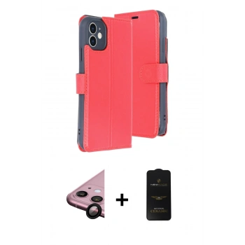MARSİLYAN™- iPhone 11 Kılıf Siluet Işık Serisi - Siyah 6D Antistatik Mat Seramik Hayalet Nano Ekran Koruyucu + Raze Metal Kamera Lens - SH
