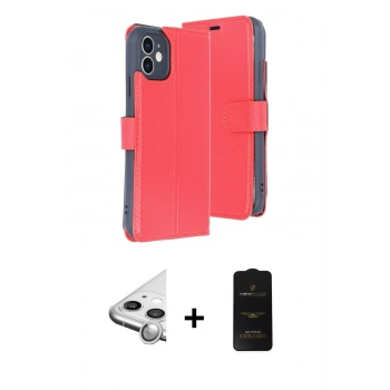 MARSİLYAN™- iPhone 11 Kılıf Siluet Işık Serisi - Siyah 6D Antistatik Mat Seramik Hayalet Nano Ekran Koruyucu + Raze Metal Kamera Lens - GS