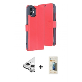 MARSİLYAN™- iPhone 11 Kılıf Siluet Işık Serisi - Siyah 6D Mat Seramik Hayalet Nano Ekran Koruyucu + Raze Metal Kamera Lens - GS