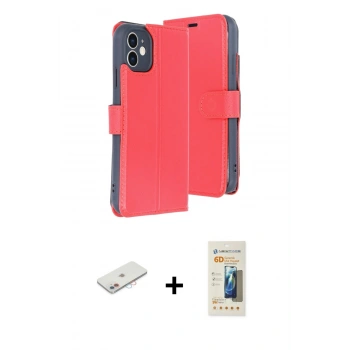 MARSİLYAN™- iPhone 11 Kılıf Siluet Işık Serisi - Siyah 6D Mat Seramik Hayalet Nano Ekran Koruyucu + Renkli Kamera Lens Koruma Cam - PE