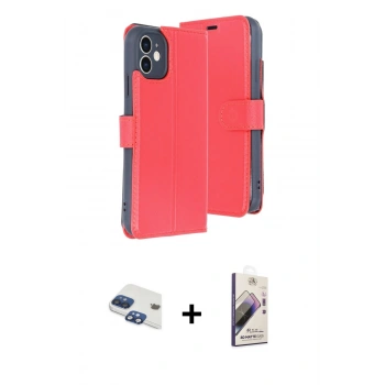 MARSİLYAN™- iPhone 11 Kılıf Siluet Işık Serisi - Siyah Bilvis 3D Mat Cam Ekran Koruyucu + Pers Alüminyum Kamera Lens - LT