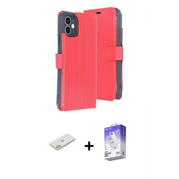 MARSİLYAN™- iPhone 11 Kılıf Siluet Işık Serisi - Siyah Bilvis 5in1 3D Magic Cam Ekran Koruyucu + Renkli Kamera Lens Koruma Cam - TU