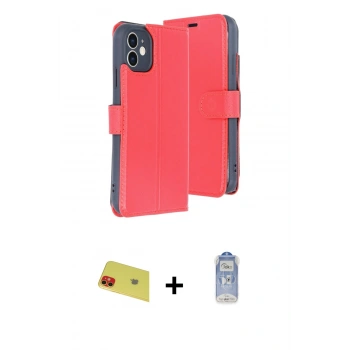 MARSİLYAN™- iPhone 11 Kılıf Siluet Işık Serisi - Siyah Joko Magic 5D Cam + Rainbow Kamera Lens Koruma Cam - KI