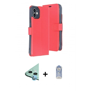 MARSİLYAN™- iPhone 11 Kılıf Siluet Işık Serisi - Siyah Joko Magic 5D Cam + Raze Metal Kamera Lens - MI
