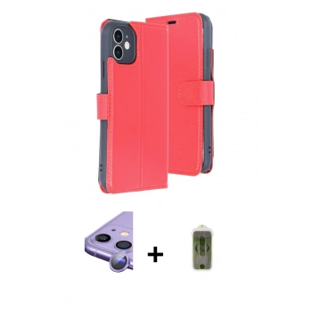MARSİLYAN™- iPhone 11 Kılıf Siluet Işık Serisi - Siyah Joko Magic 5D Hayalet Cam + Raze Metal Kamera Lens - MR