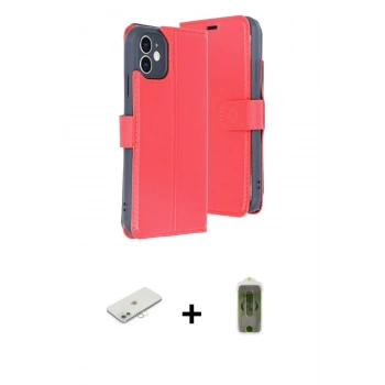 MARSİLYAN™- iPhone 11 Kılıf Siluet Işık Serisi - Siyah Joko Magic 5D Hayalet Cam + Renkli Kamera Lens Koruma Cam - SI