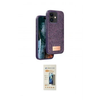 MARSİLYAN™- iPhone 11 Kılıf Vadi Klasik Serisi - Siyah 6D Mat Seramik Hayalet Nano Ekran Koruyucu