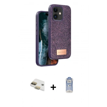 MARSİLYAN™- iPhone 11 Kılıf Vadi Klasik Serisi - Siyah Joko Magic 5D Cam + Pers Alüminyum Kamera Lens - GD