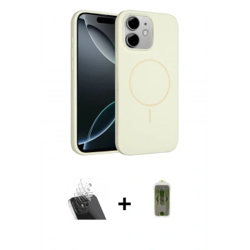 MARSİLYAN™- iPhone 11 Kılıf Yankı Form Serisi - Siyah Joko Magic 5D Hayalet Cam + Kamera Lens Koruma Cam - SF