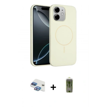 MARSİLYAN™- iPhone 11 Kılıf Yankı Form Serisi - Siyah Joko Magic 5D Hayalet Cam + Pers Alüminyum Kamera Lens - GI