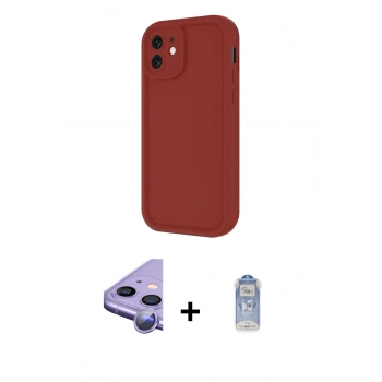 MARSİLYAN™- iPhone 11 Kılıf Yankı Yansıma Özel Seri - Siyah Joko Magic 5D Cam + Raze Metal Kamera Lens - MR