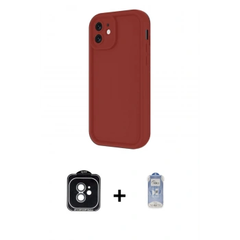MARSİLYAN™- iPhone 11 Kılıf Yankı Yansıma Özel Seri - Siyah Joko Magic 5D Cam + PVD Metal Kamera Lens - YL