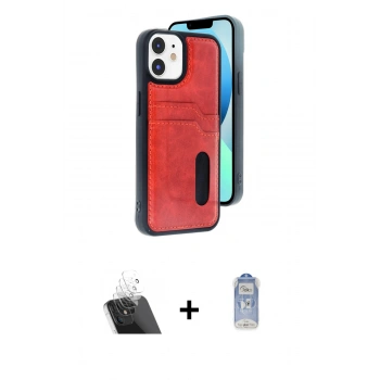 MARSİLYAN™- iPhone 11 Kılıf Yörünge Işık Serisi - Siyah Joko Magic 5D Cam + Kamera Lens Koruma Cam - SF