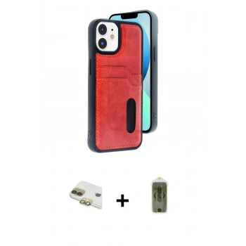 MARSİLYAN™- iPhone 11 Kılıf Yörünge Işık Serisi - Siyah Joko Magic 5D Hayalet Cam + Pers Alüminyum Kamera Lens - GD